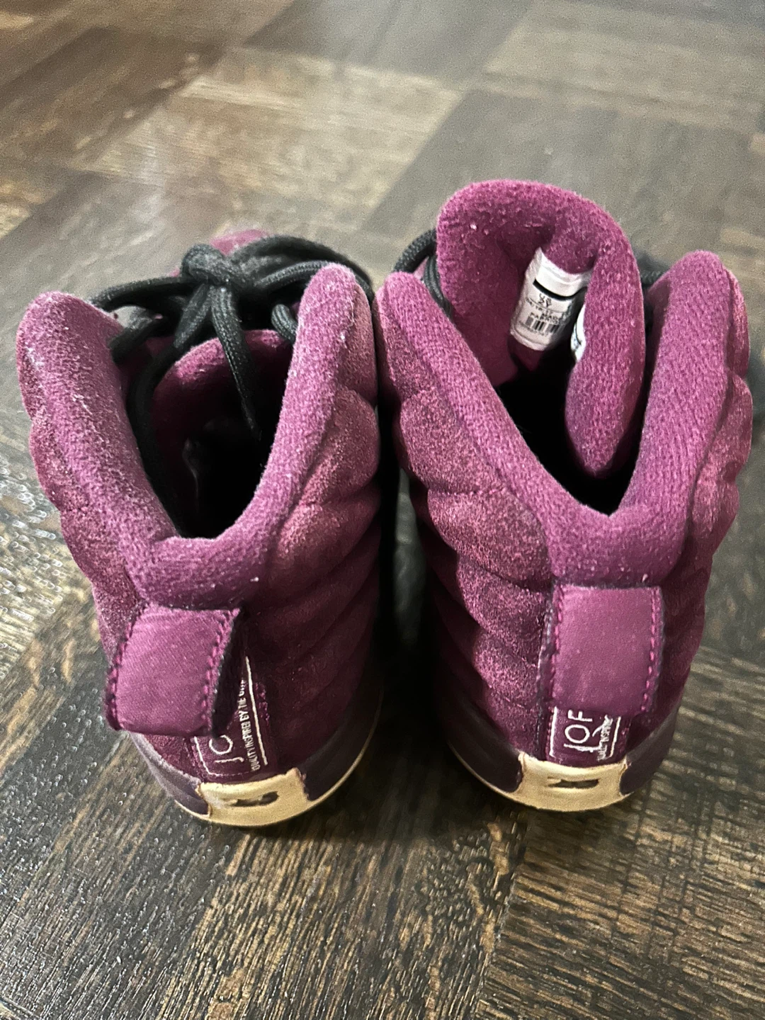 Nike Air Jordan 12 Retro Bordeaux Size 2Y - photo 2