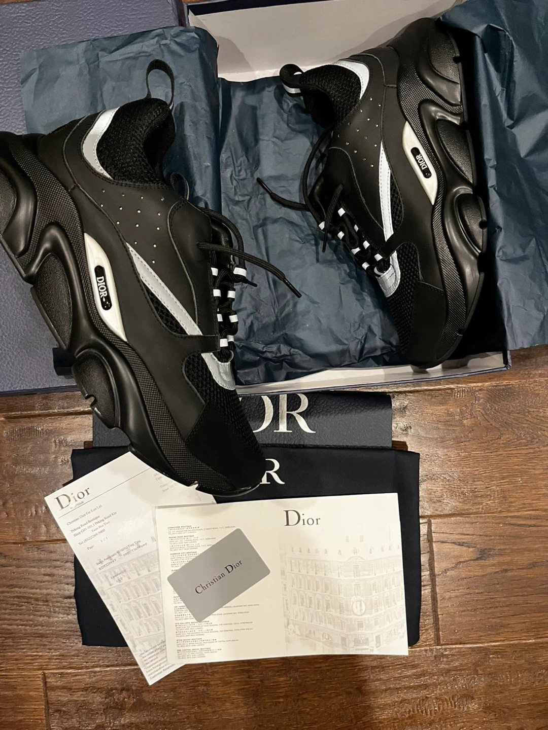 Dior Black Sneakers