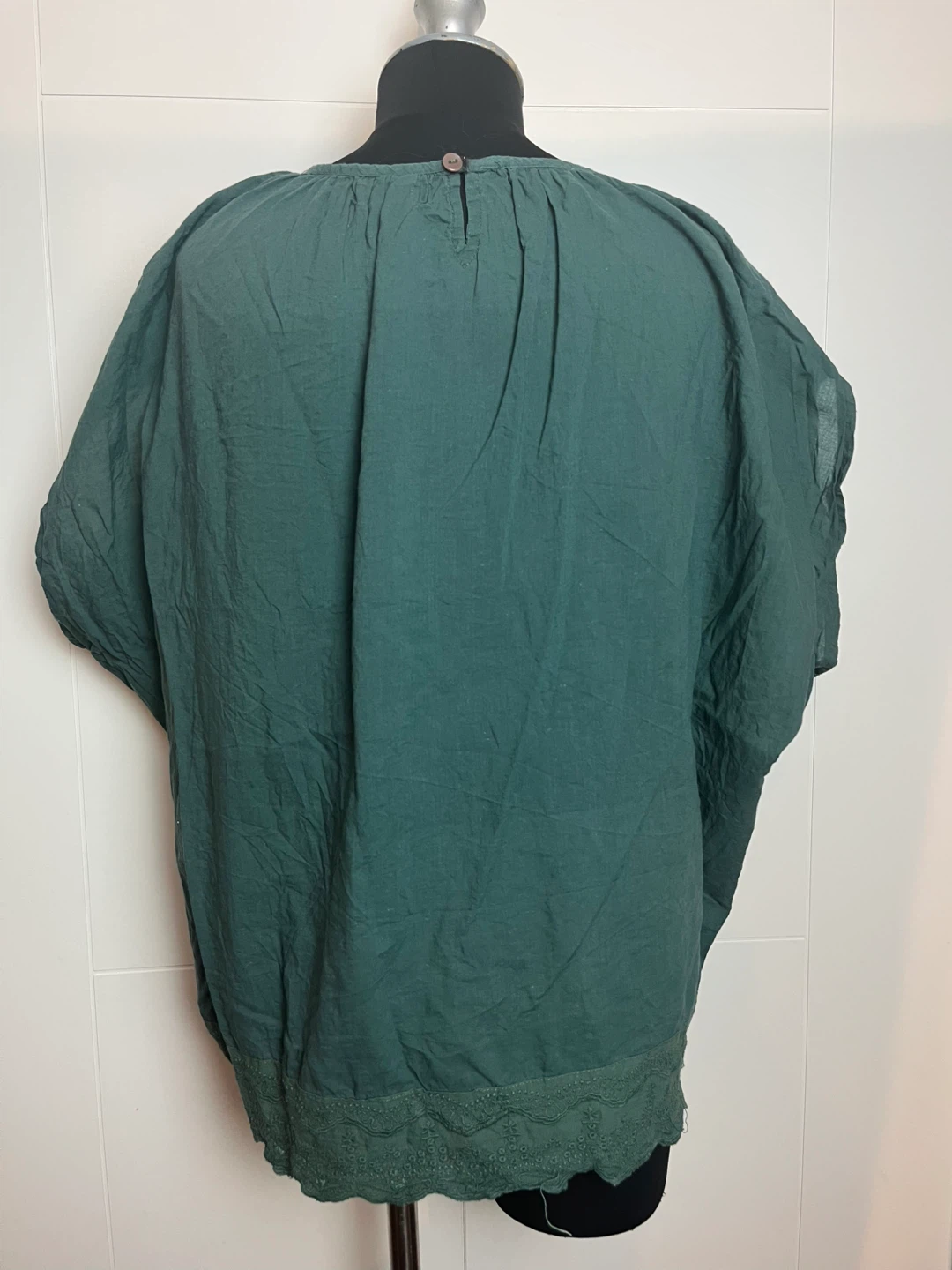 Aller Bien Green Blouse Size M - photo 2