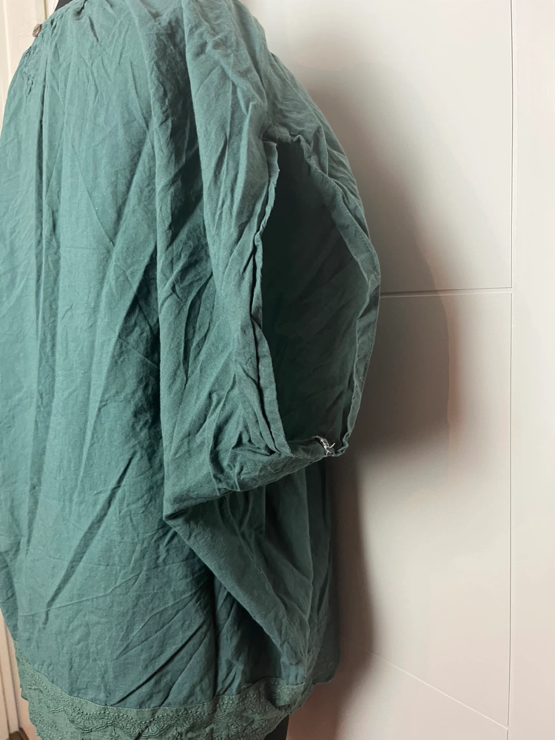 Aller Bien Green Blouse Size M - photo 3
