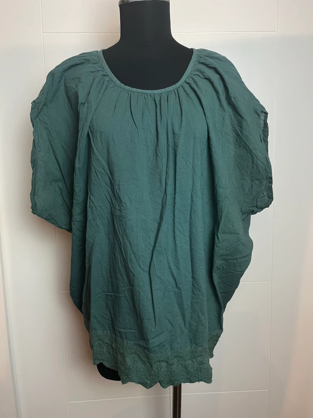 Aller Bien Green Blouse Size M