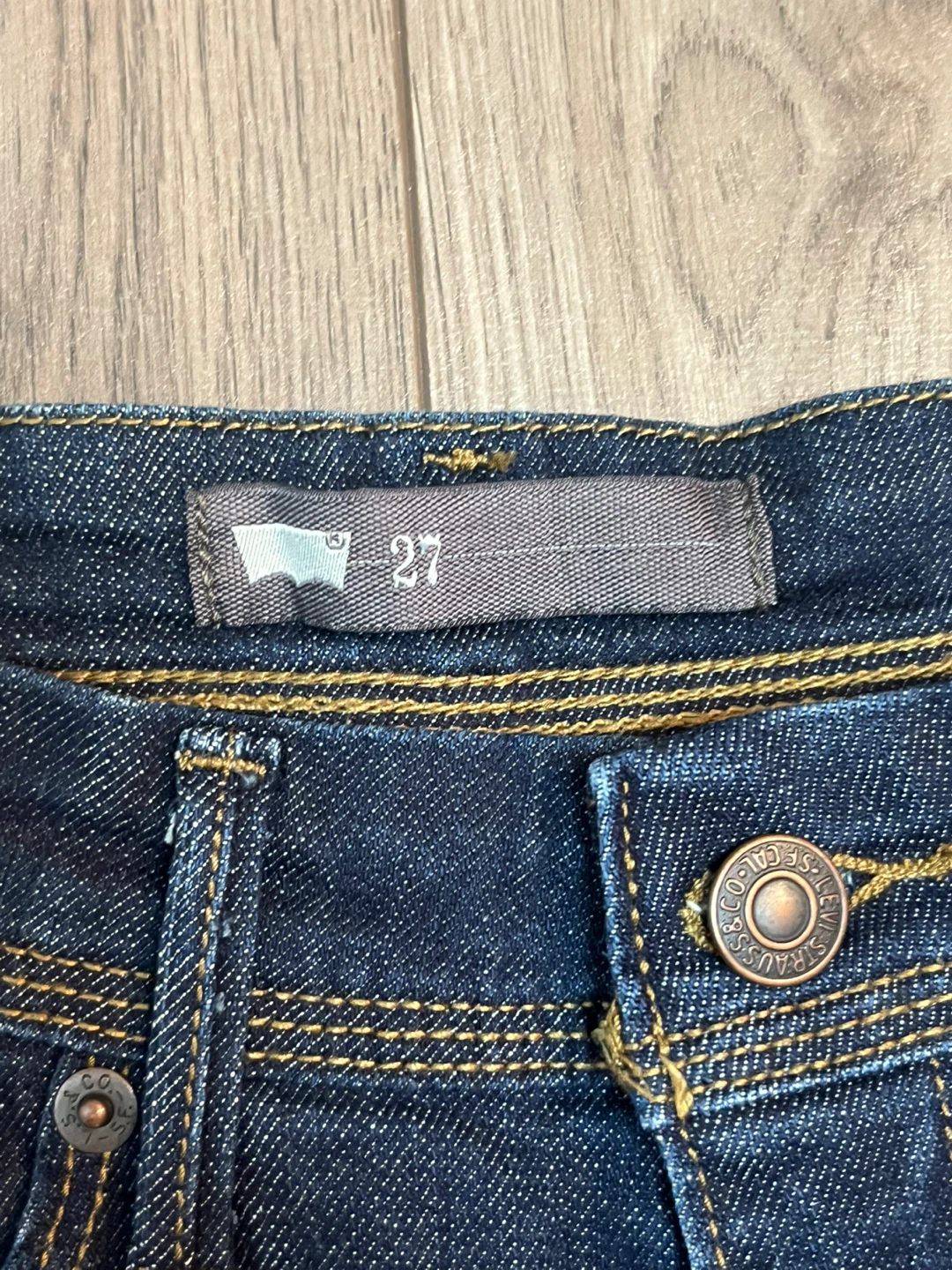 Levi's Denim Shorts - Size 27 - photo 3