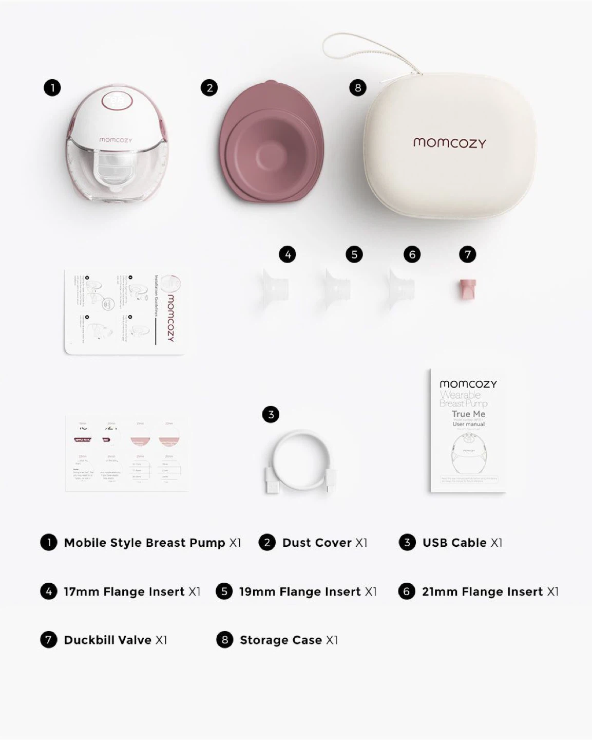 Momcozy Mobile Style Breast Pump with Accessories - photo 5