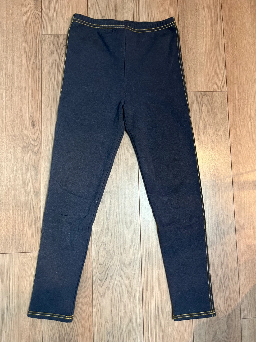 Girls' Navy Blue Leggings - Size S
