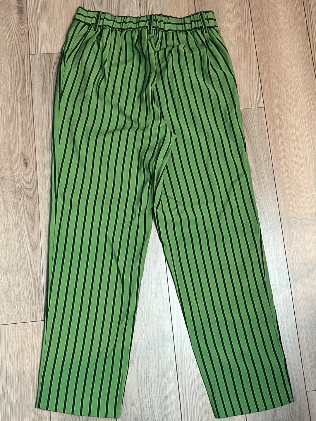 United Colors of Benetton Green Striped Pants - Size S - photo 2