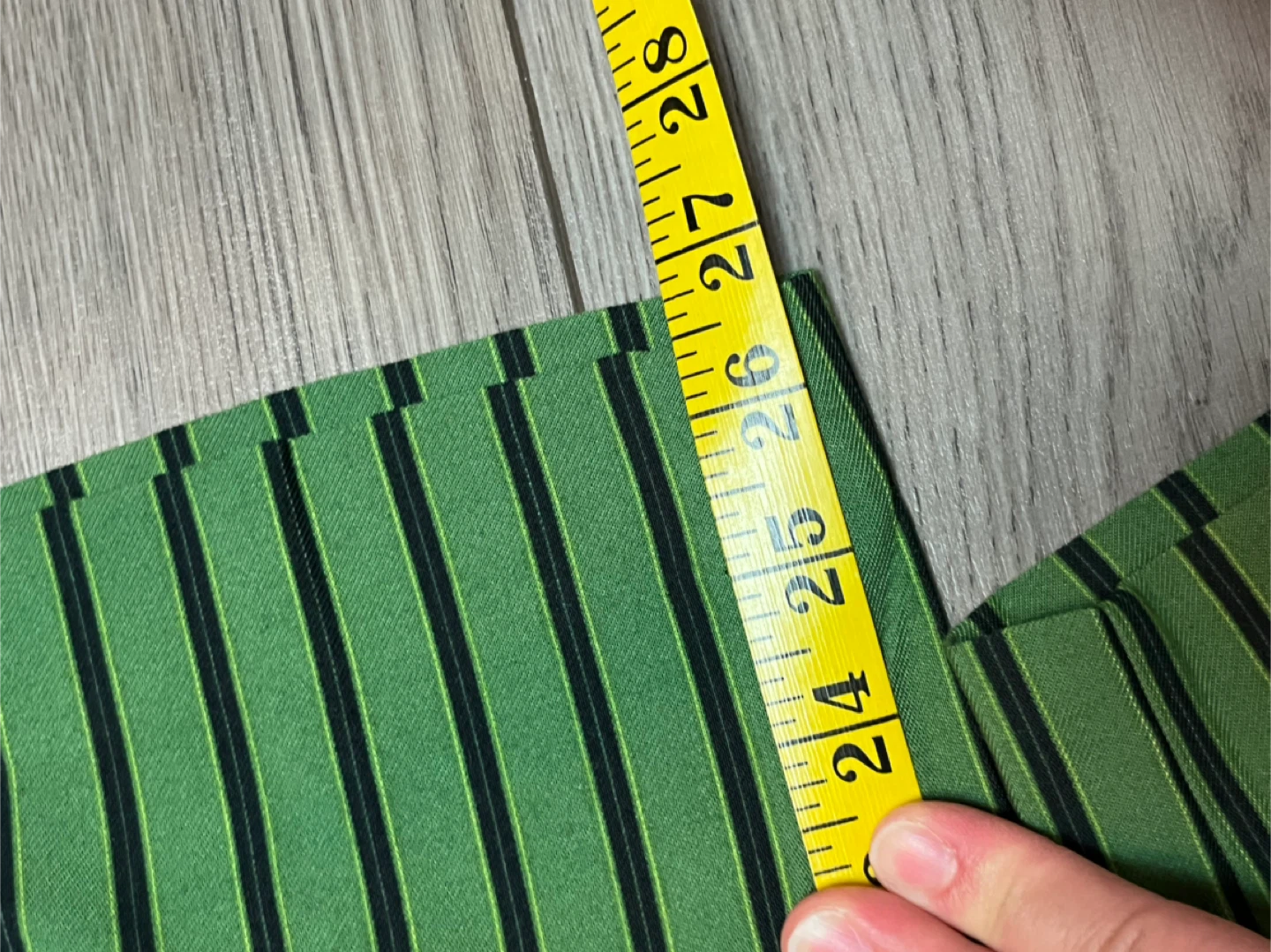 United Colors of Benetton Green Striped Pants - Size S - photo 5