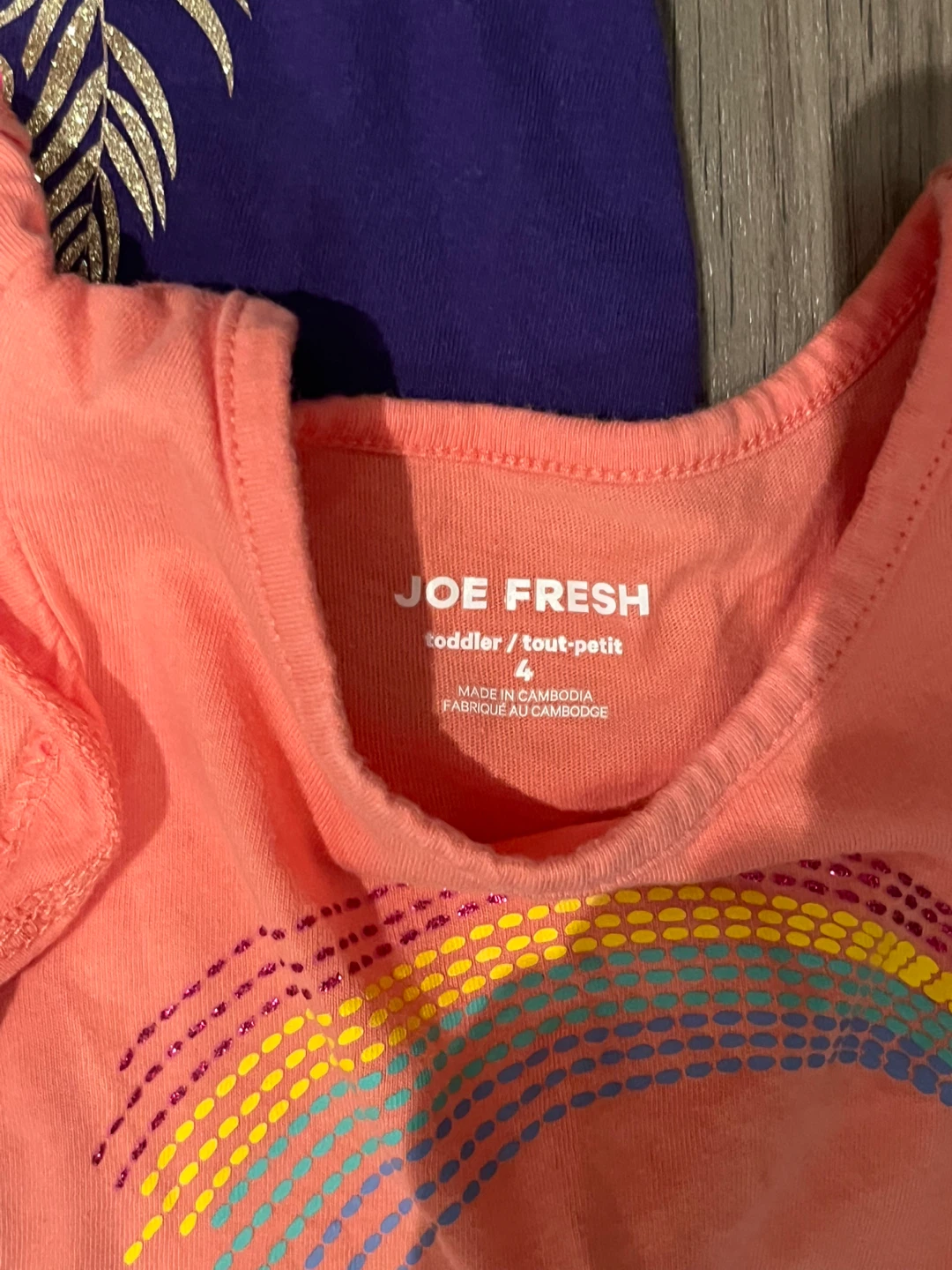 Joe Fresh Toddler Size 4 Tank Tops - Set of 3 - photo 2