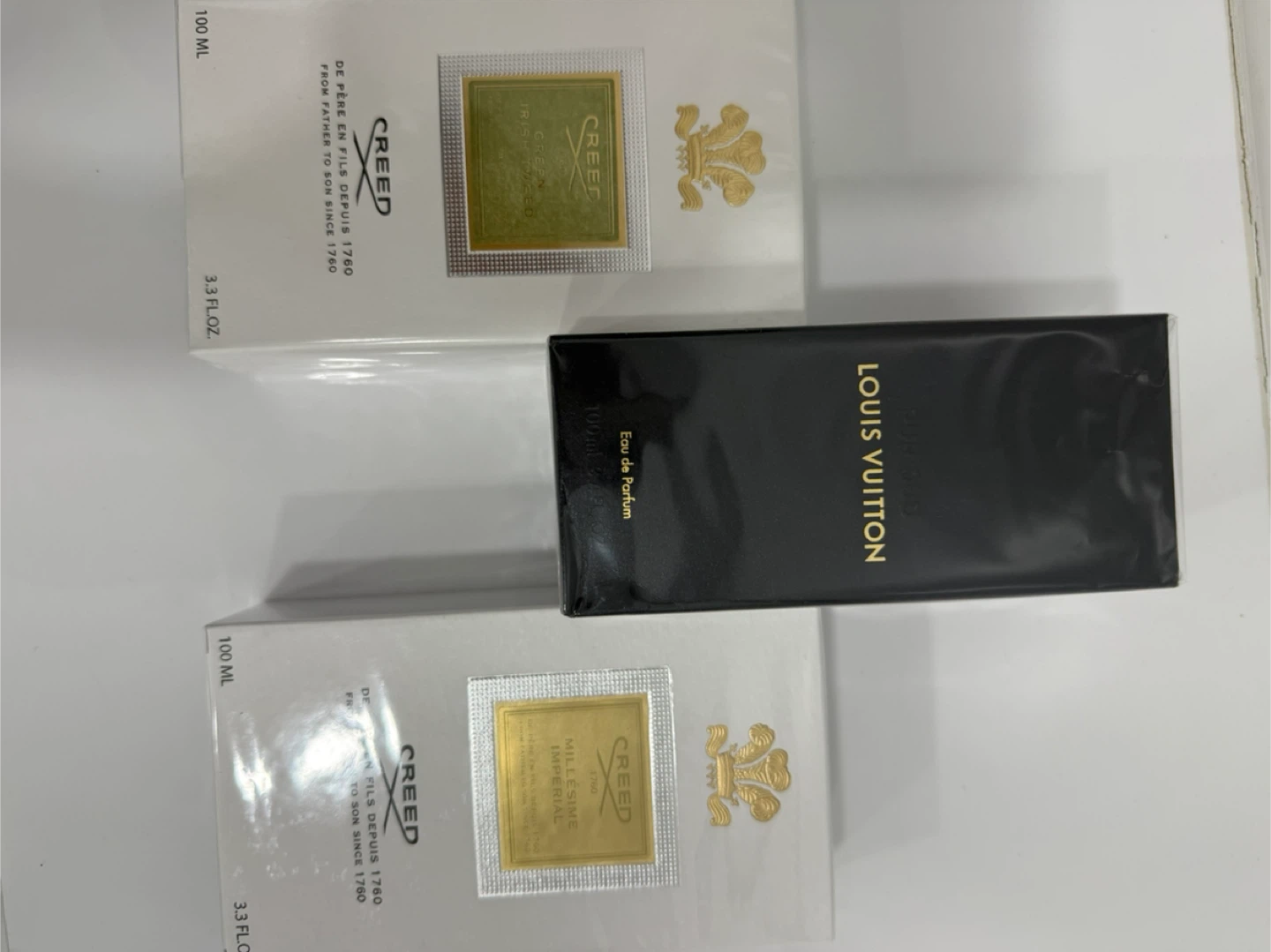 Creed & Louis Vuitton Perfumes