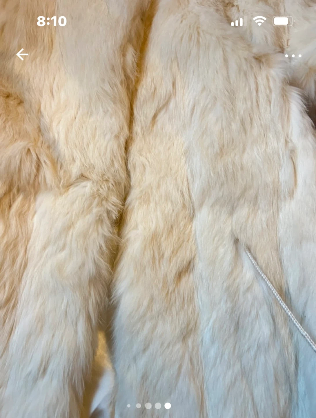 Rabbit Fur Jacket - Size M small - photo 4