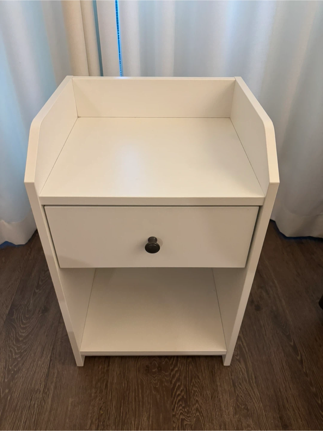 IKEA Hemnes White Nightstand - photo 2
