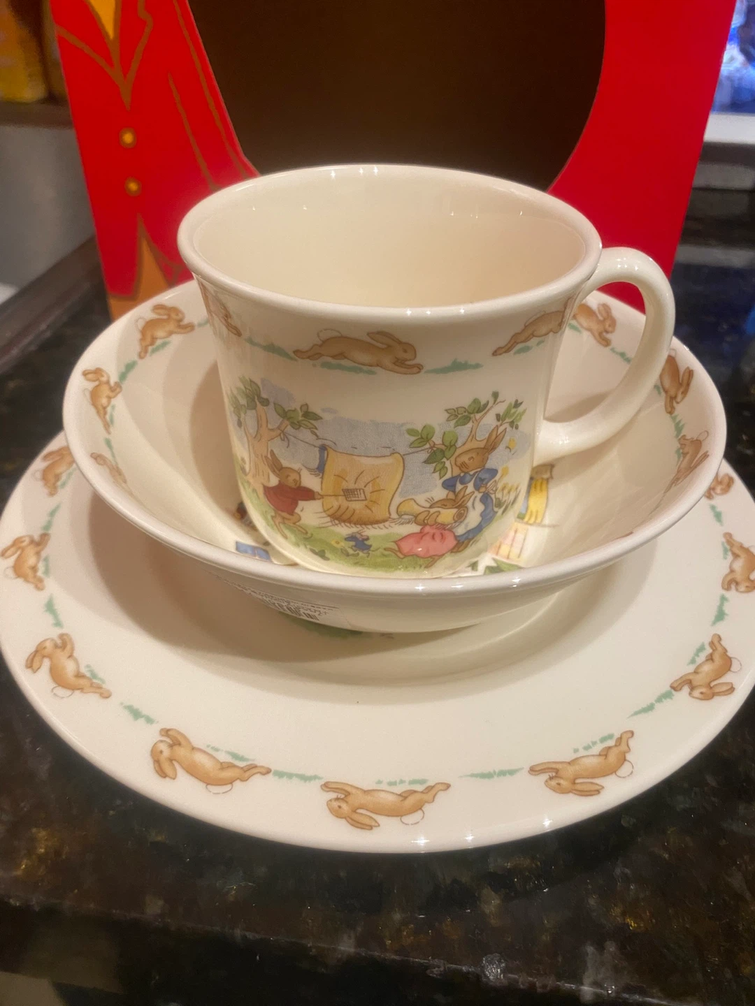 Royal Doulton Bunnykins Children's Set - photo 2