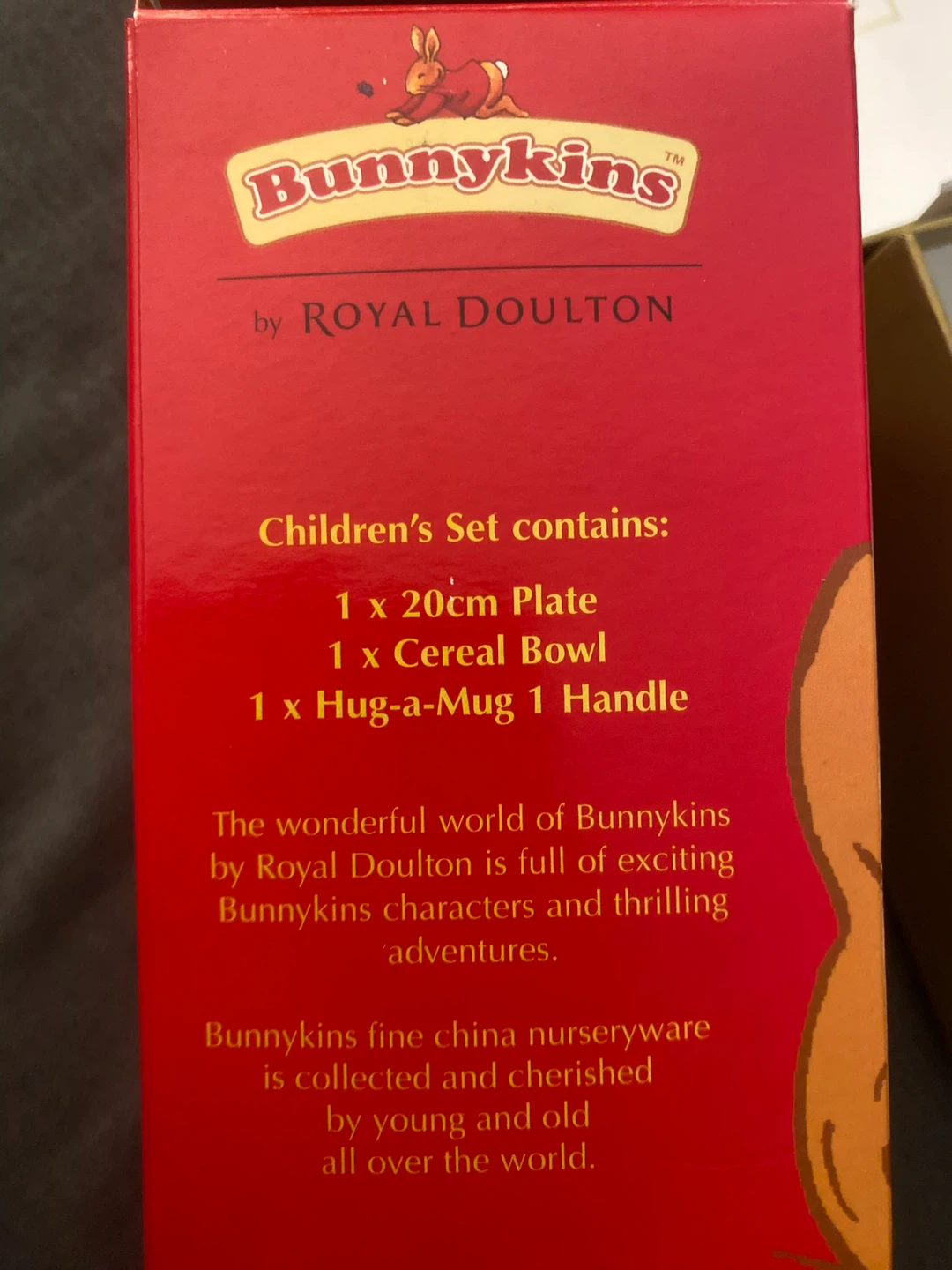 Royal Doulton Bunnykins Children's Set - photo 4
