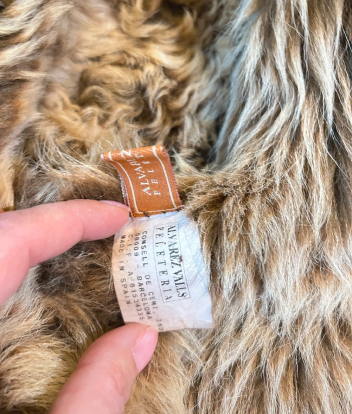 Alvarez Yalls Brown Fur Jacket - photo 5