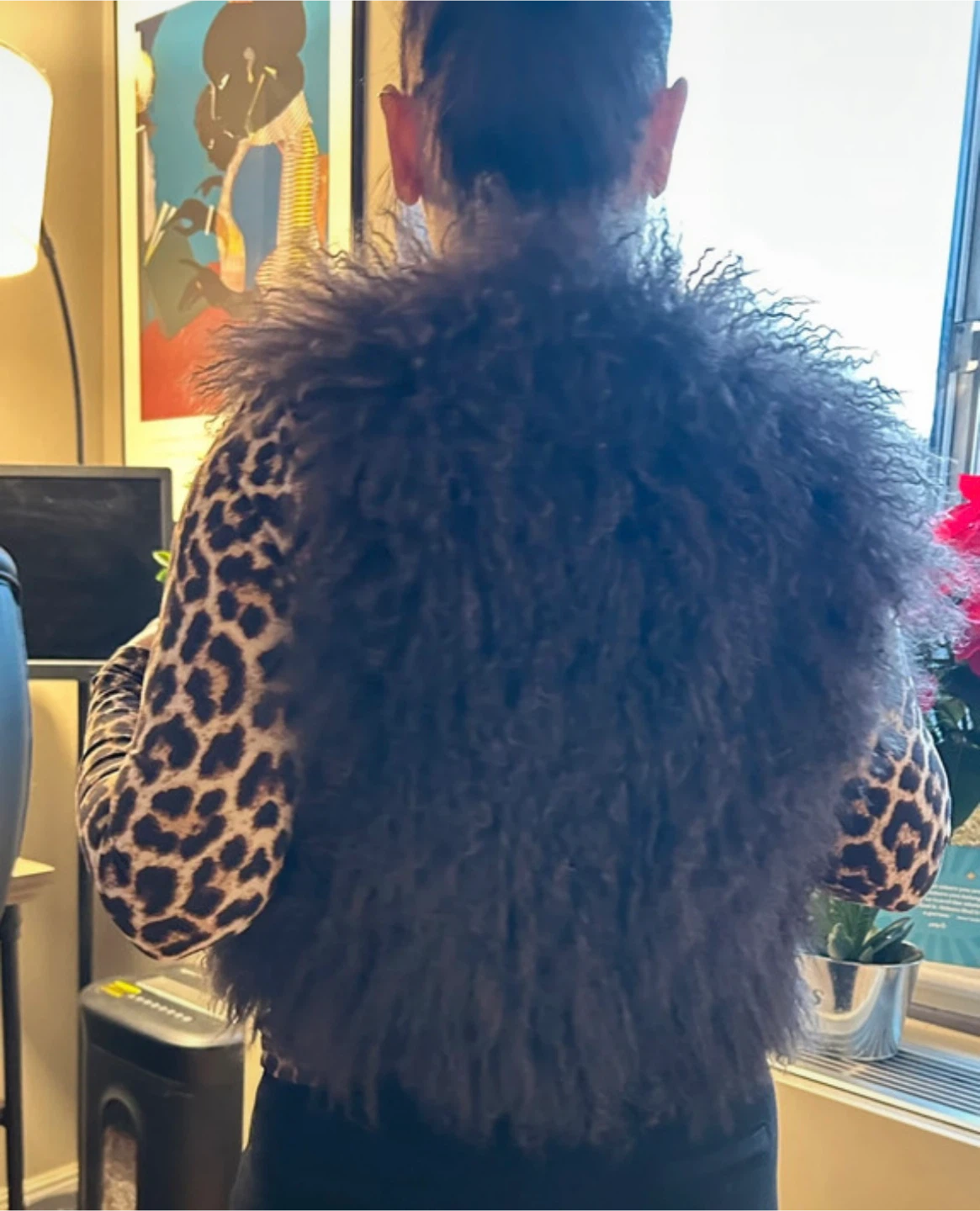 Derhy Fur Vest - Size S - photo 2