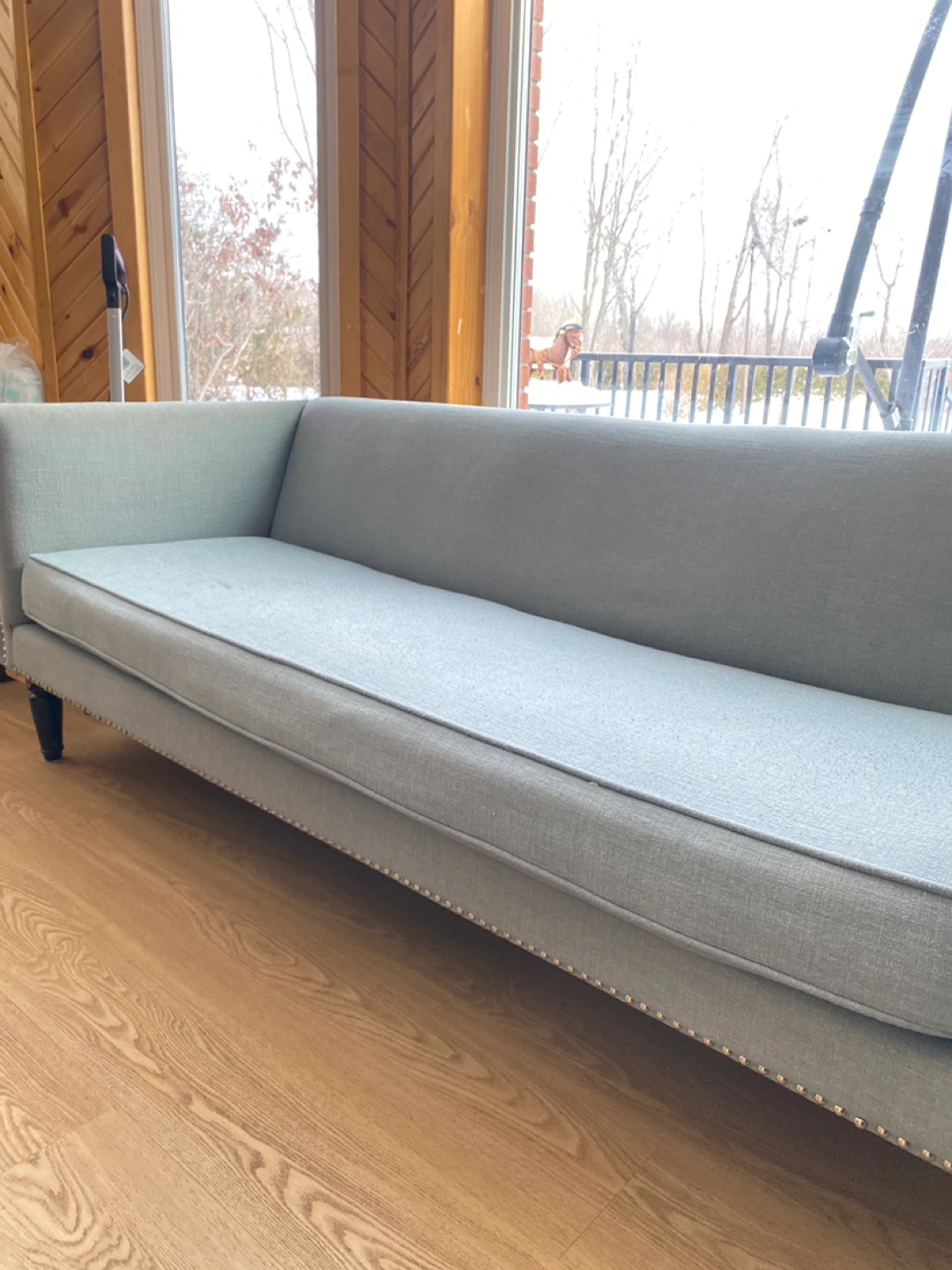 Designer-Style Blue Turquoise 3 Seater Sofa (CAN DELIVER) - photo 3