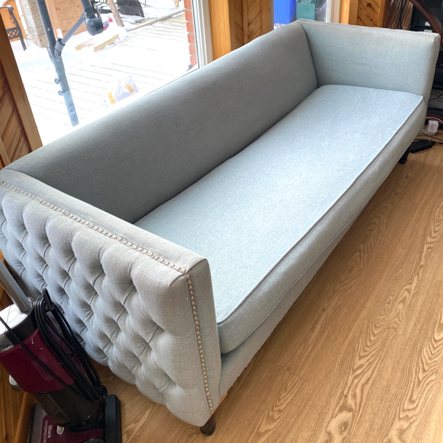 Designer-Style Blue Turquoise 3 Seater Sofa (CAN DELIVER) - photo 4