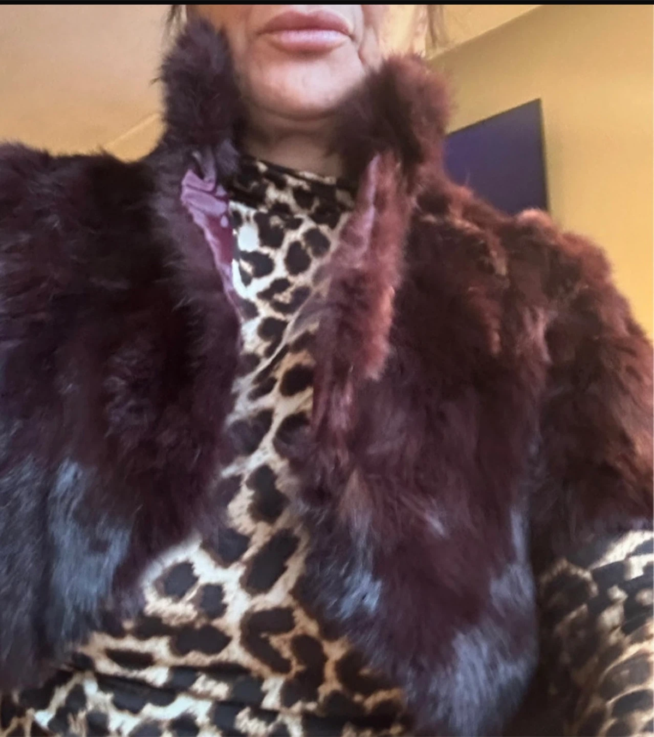 EXTYN Fur Bolero Jacket