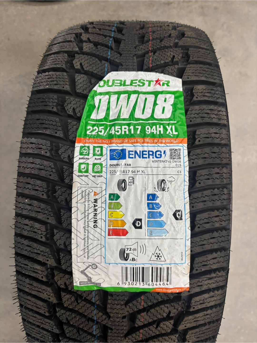 Audi style rims/ NEW winter tires - 17 inch 5x112 - photo 5