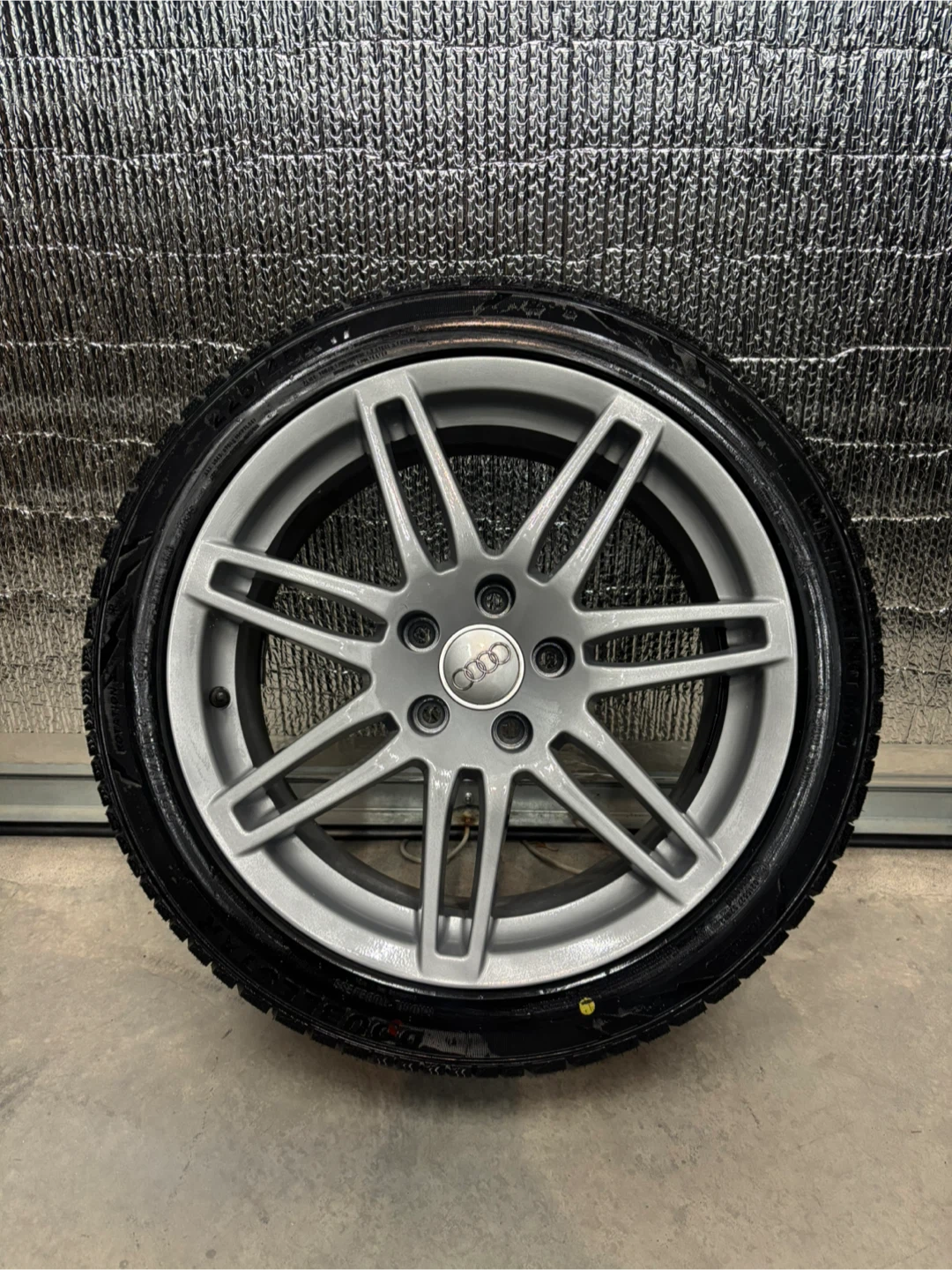 Audi style rims/ NEW winter tires - 17 inch 5x112 - photo 3