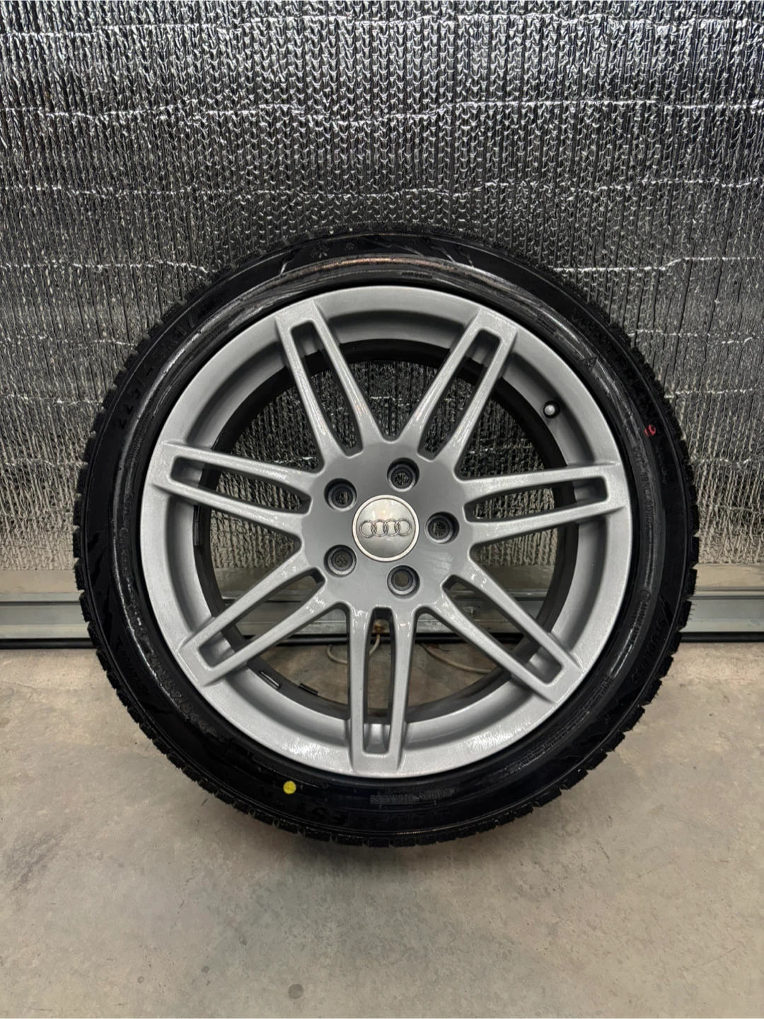Audi style rims/ NEW winter tires - 17 inch 5x112 - photo 4