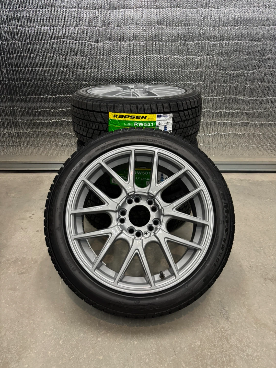5x112 Touren rims - NEW winter tires - 17 inch - photo 5