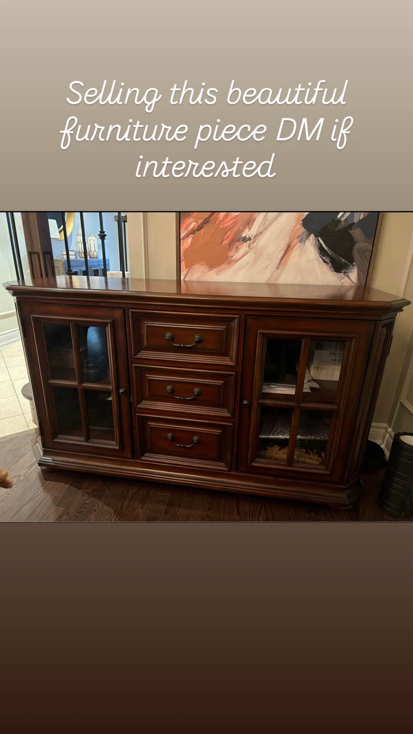 Wooden Sideboard Cabinet