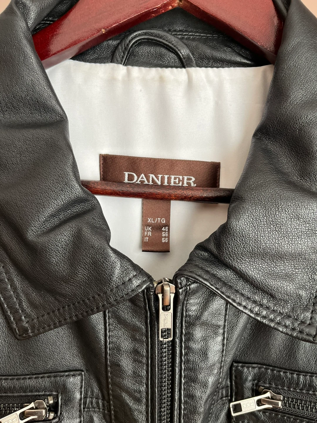 Men’s Danier Leather Jacket Black XL/TG - photo 3