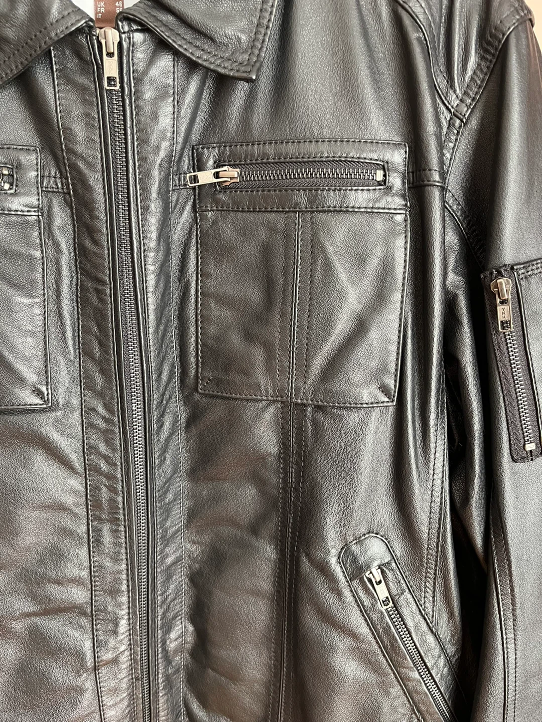 Men’s Danier Leather Jacket Black XL/TG - photo 2