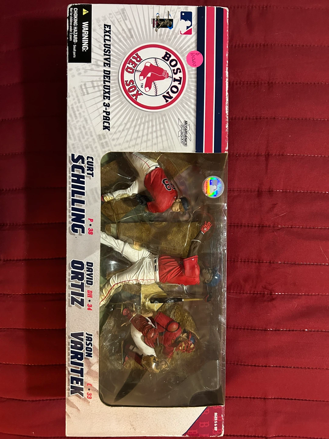 Boston Red Sox McFarlane 3-Pack Figurines