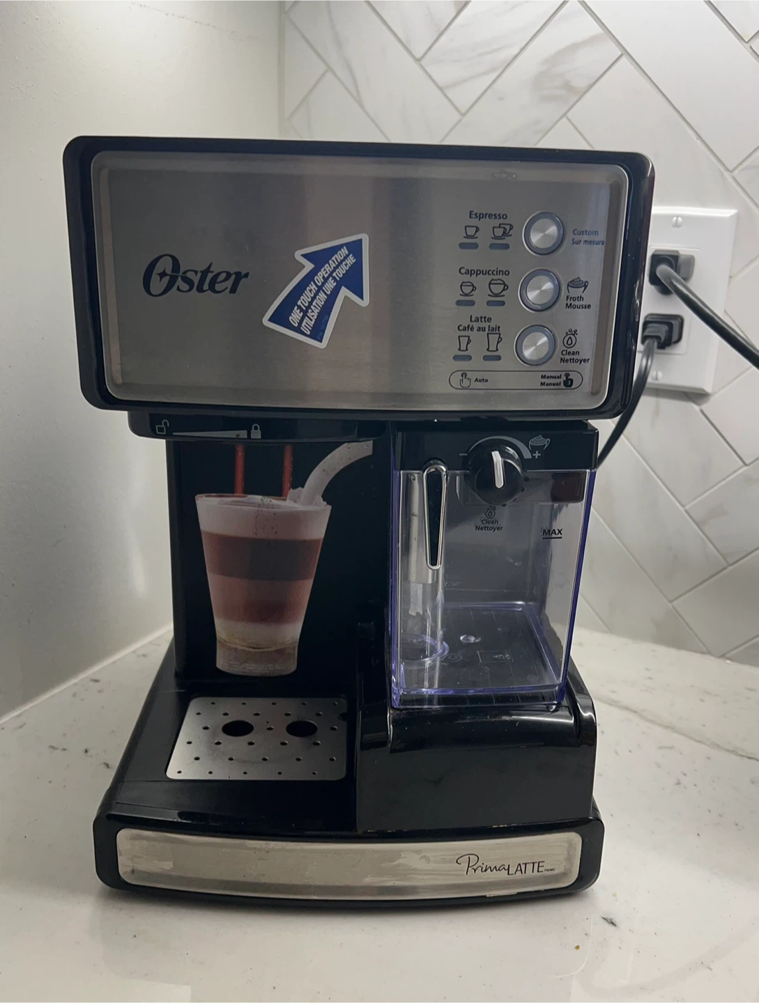 Oster Prima Latte Espresso Machine