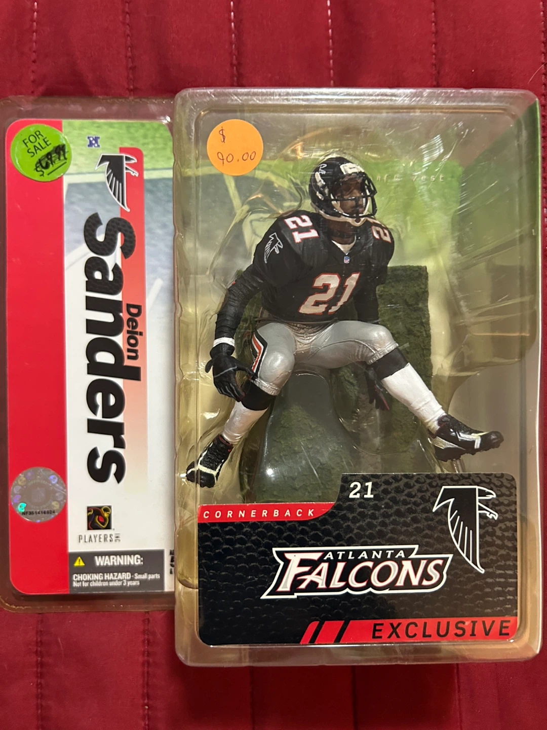 Deion Sanders Atlanta Falcons Exclusive Figurine