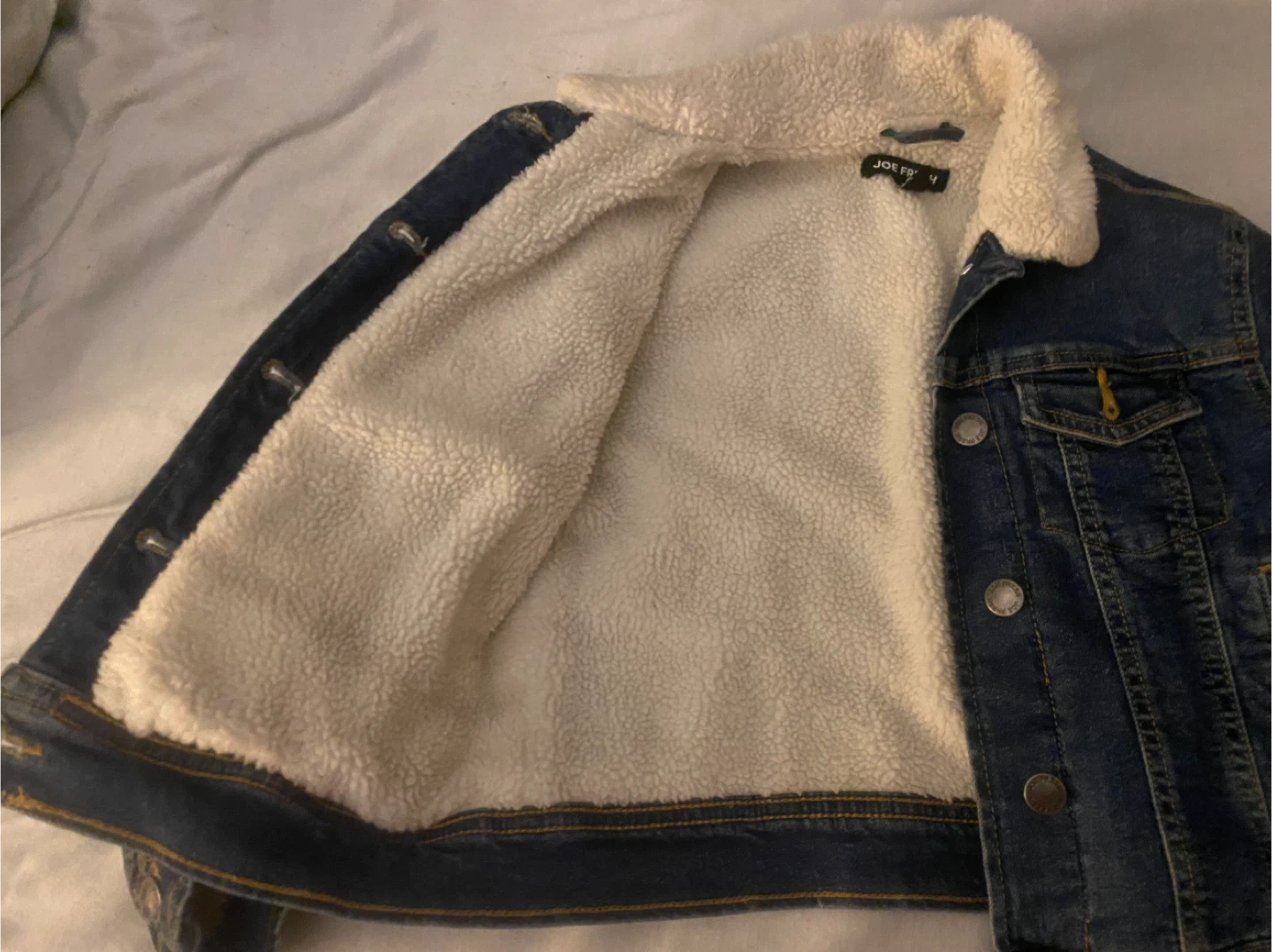 Joe Fresh Kids Denim Jacket - Size M (7-8) - photo 3