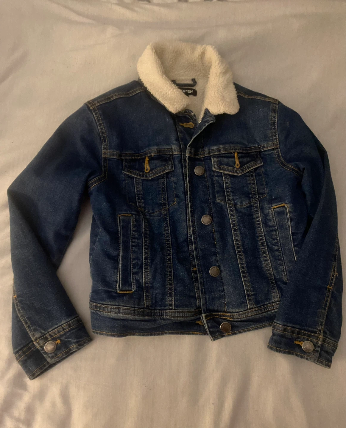 Joe Fresh Kids Denim Jacket - Size M (7-8)
