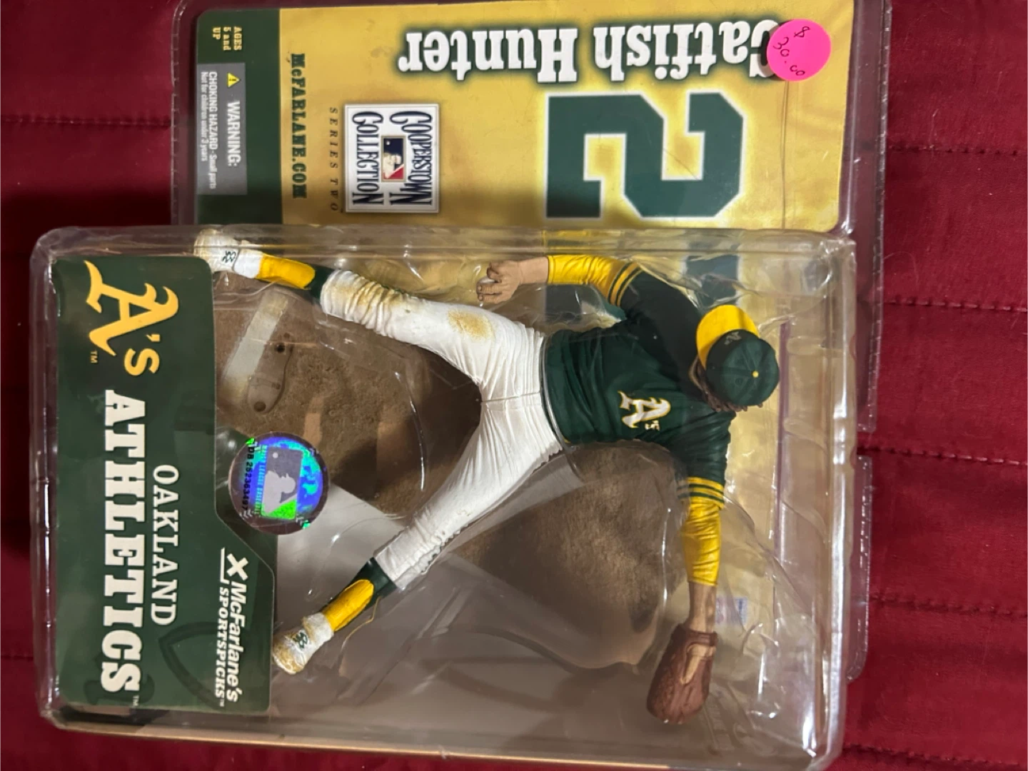 McFarlane Oakland Athletics Catfish Hunter Figure