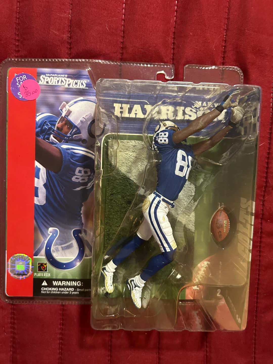 McFarlane's SportsPicks Marvin Harrison Colts Figure