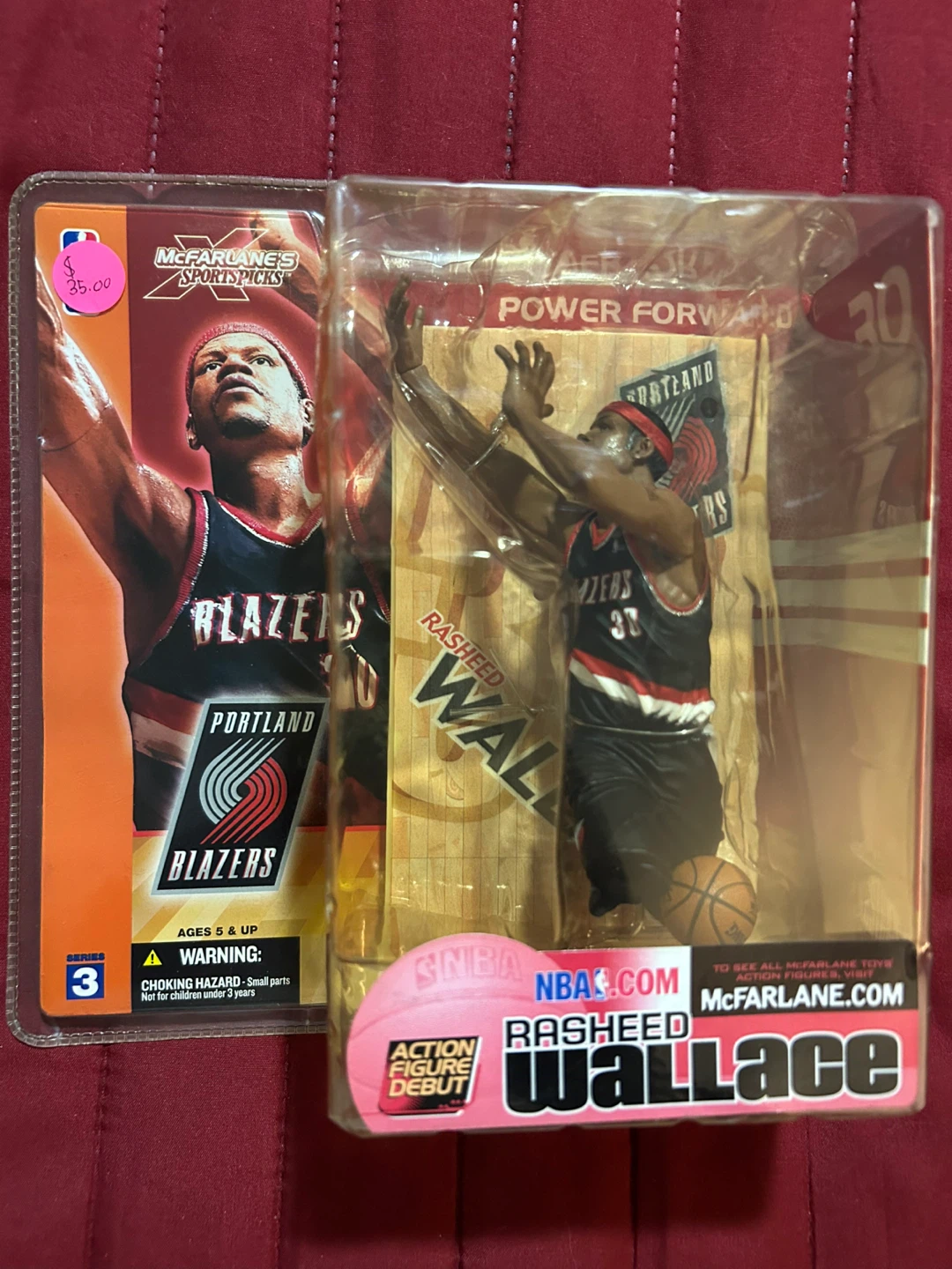 McFarlane Rasheed Wallace Action Figure