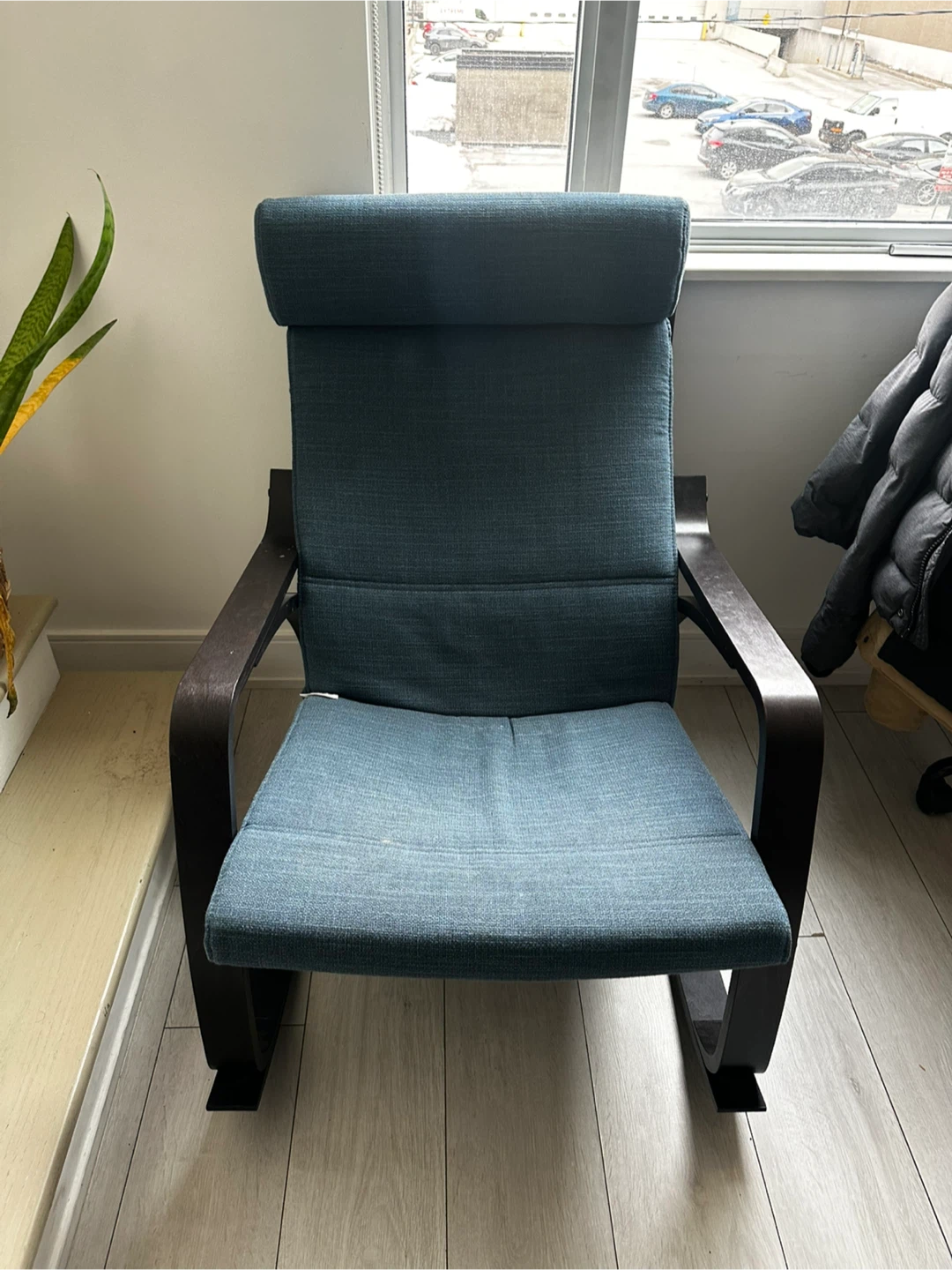 IKEA POÄNG Rocking Chair - Gunnared Blue - photo 2