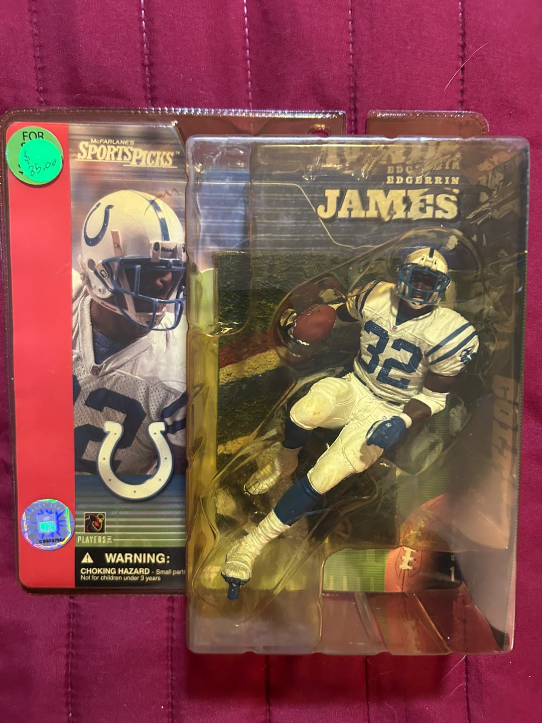 McFarlane SportsPicks Edgerrin James Action Figure
