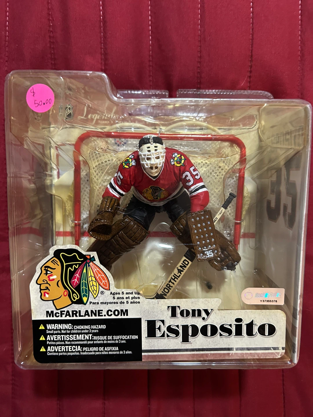 McFarlane Tony Esposito Legends Series Figurine