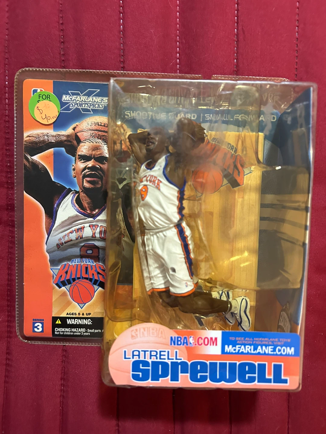 McFarlane Latrell Sprewell Action Figure