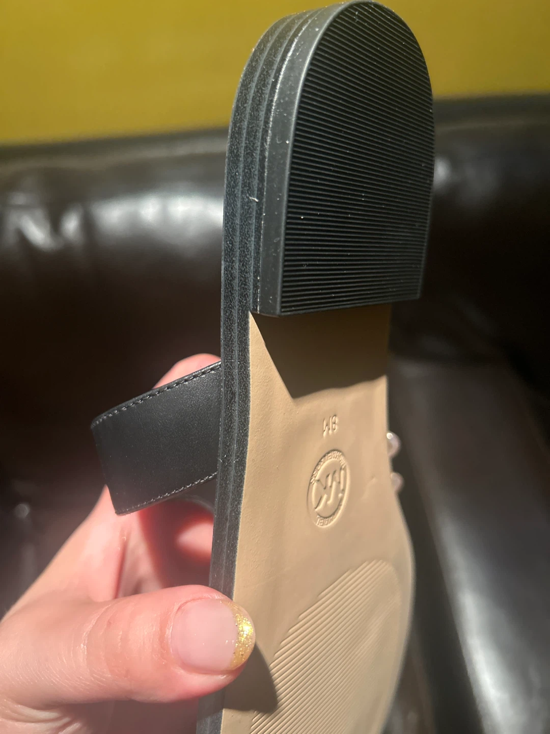 Michael Kors Black Sandals - Size 8 - photo 4