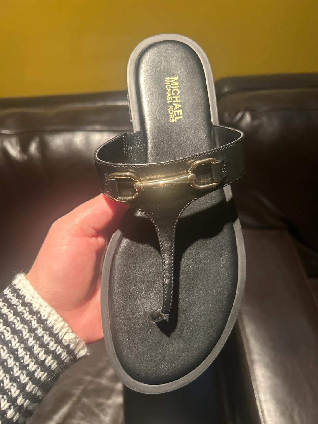 Michael Kors Black Sandals - Size 8 - photo 2