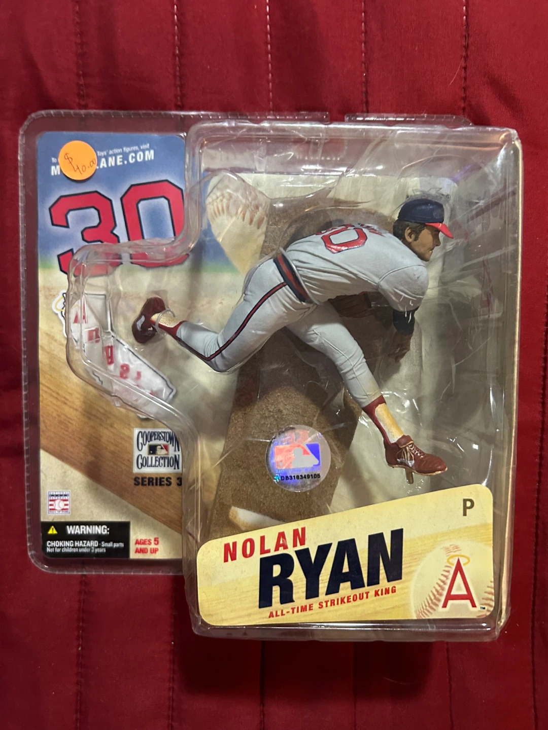 Nolan Ryan Action Figure Cooperstown Collection Series 3