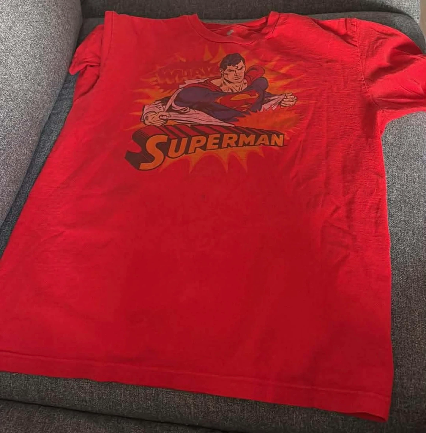 Superman DC Comics Red T-Shirt - XL - photo 3