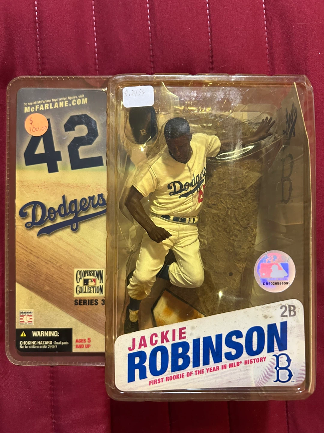 McFarlane Jackie Robinson Dodgers Figure