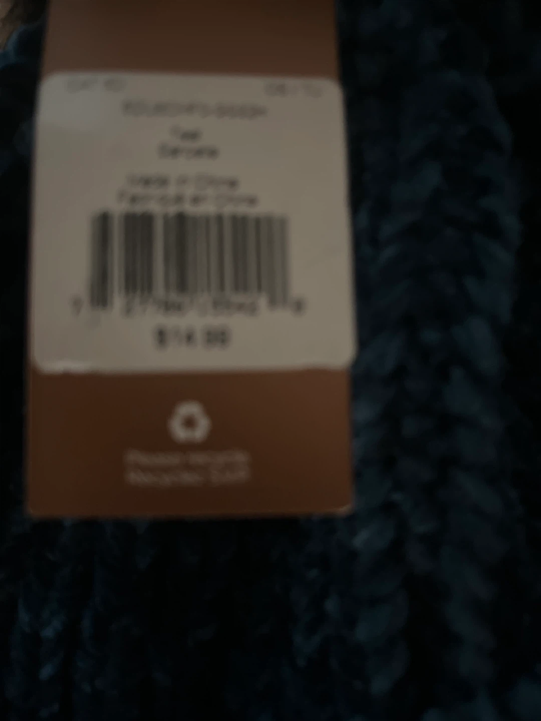 New Teal Beanie with Pom Pom - photo 2