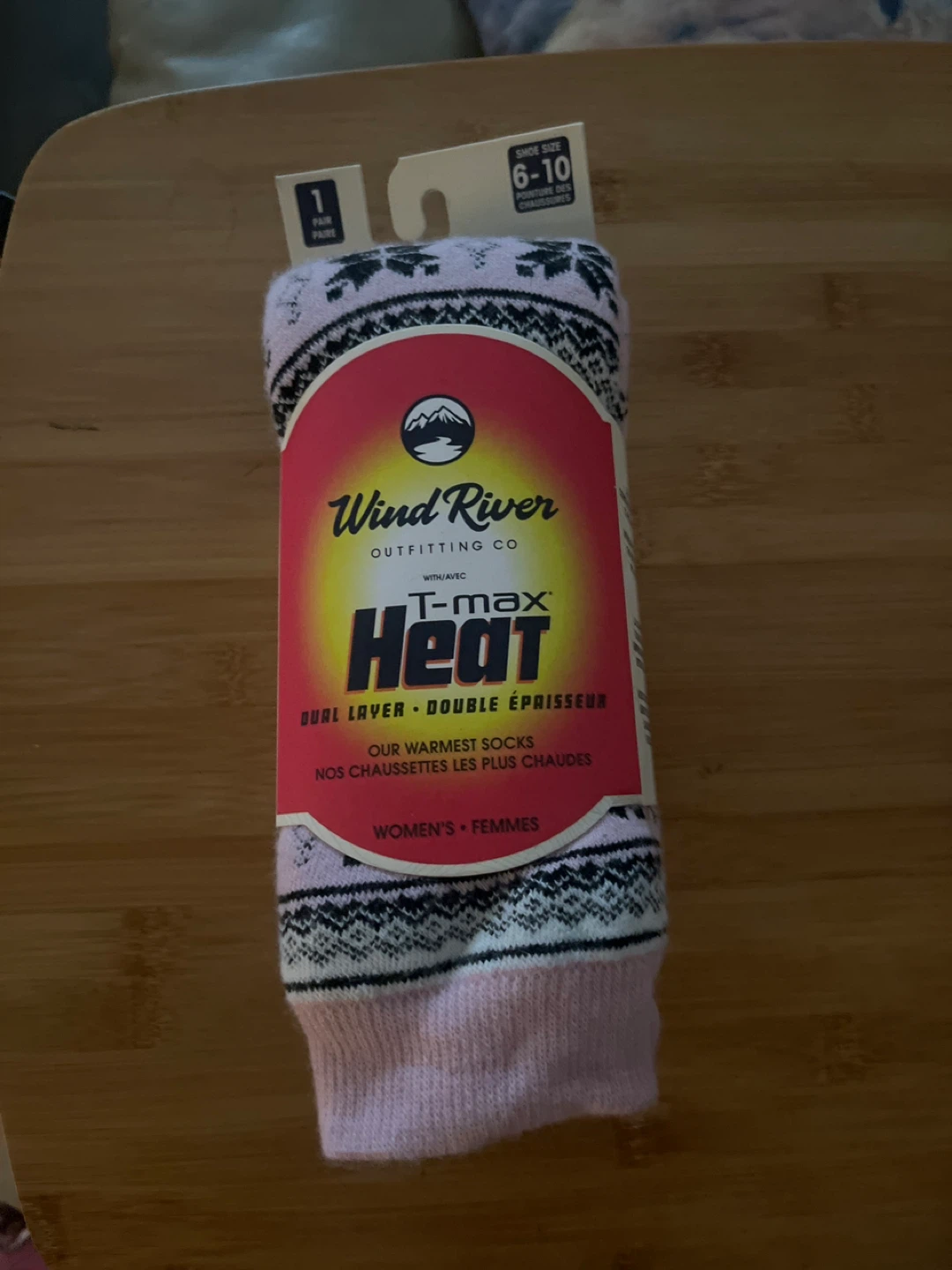 Wind River T-Max Heat Women's Socks, Size 6-10