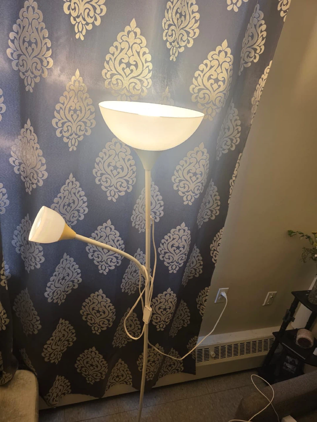 IKEA Floor Lamp - White
