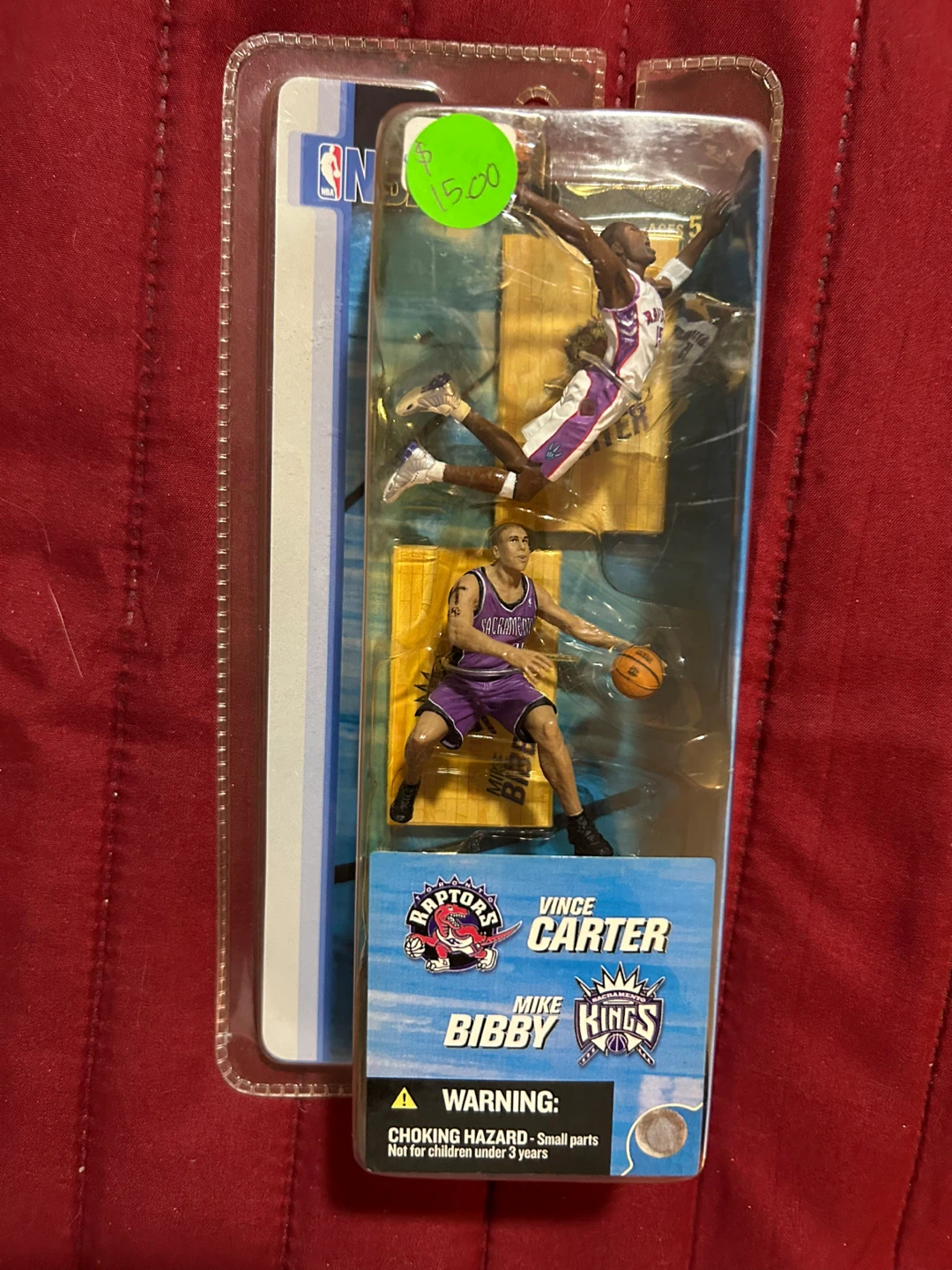 NBA Vince Carter & Mike Bibby Action Figures