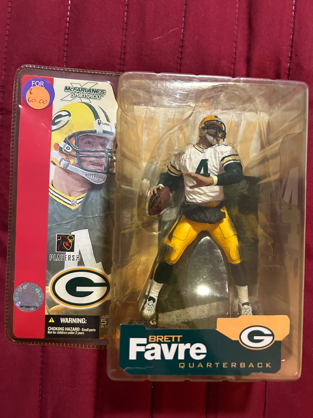 Brett Favre McFarlane's Sportspicks Figurine